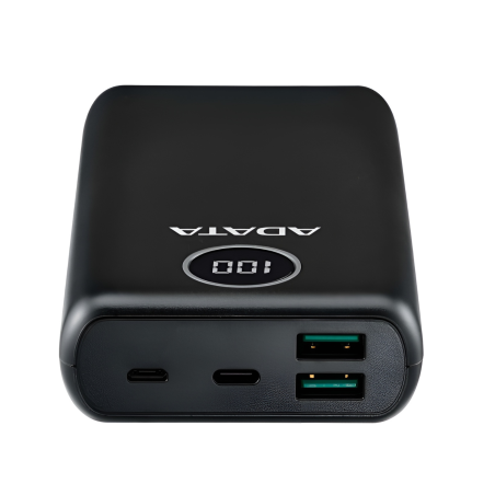 20,000 mAh CARGADOR POWER BANK ADATA P20000 AP20000QCD-DGT-C