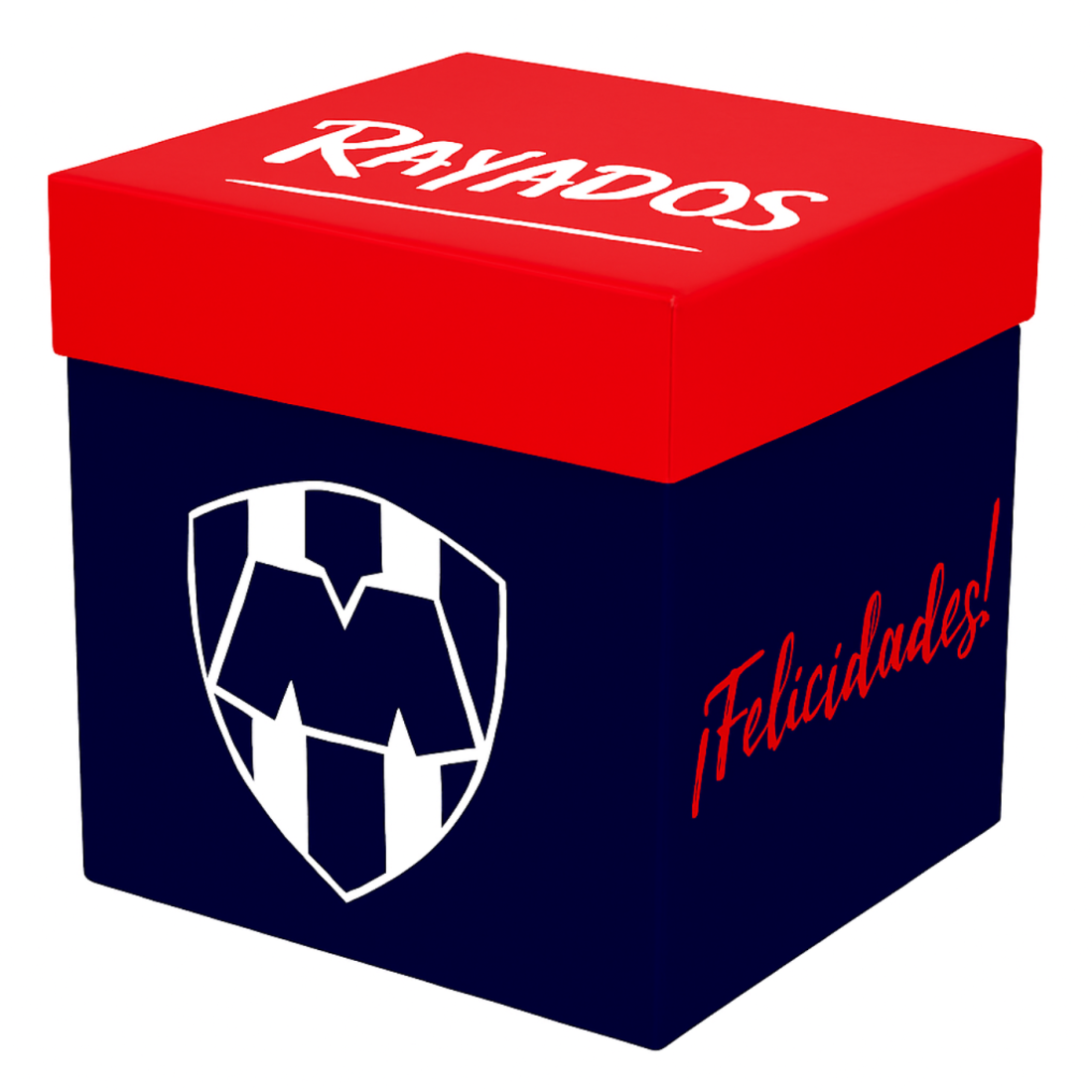 CAJA REGALO RAYADOS 20X20CMS HECYMAR 42597