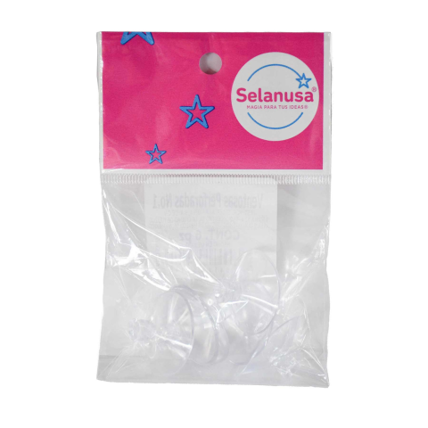 VENTOSAS SEDERIA NO.2 BOLSA C/CENEFA 6PZ 153553