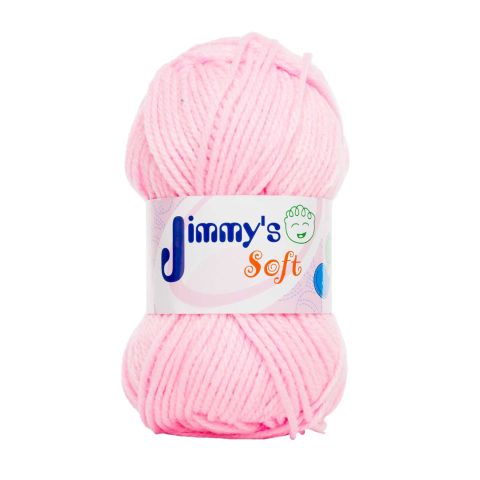ESTAMBRE SOFT LISO JIMMYS COL. 1809 ROSA 50G