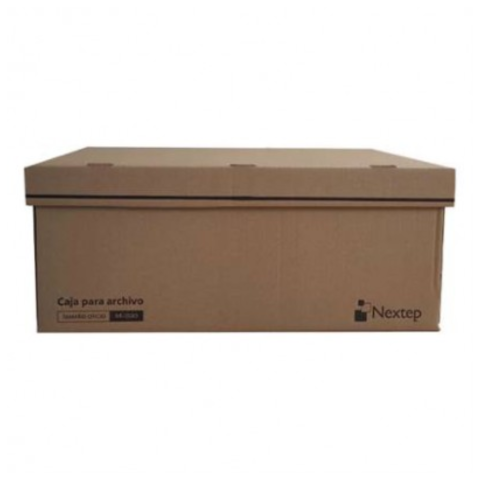 CAJA CARTON ARCHIVO NEXTEP ECONOMICA OFICIO NE-058O