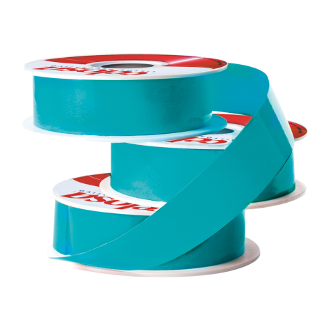 ROLLO LISTON A-5 CELOSA 019 LISO AZUL TURQ. 20 MMX50M 51604