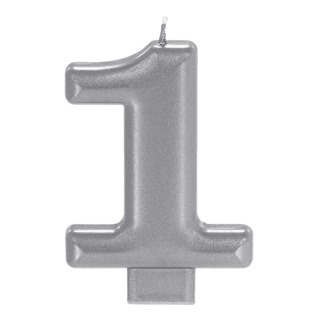 VELA P/FIESTA GRANDMARK NUMERAL PLATA BL/1 No. 1 129291