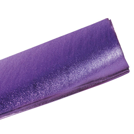 PAPEL METALICO GOFRADO GALAS 65*65 MORADO 25601