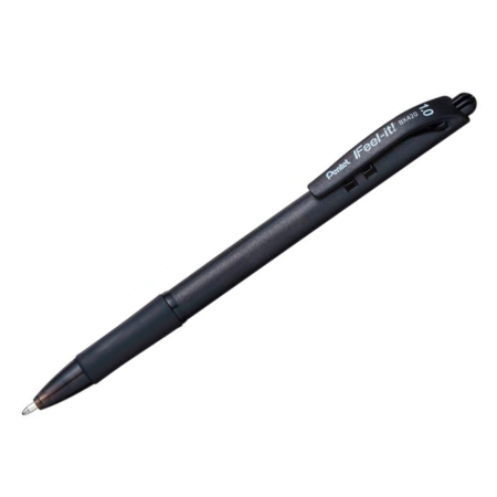 BOLIGRAFO FEEL- IT NEGRO 1.0MM PENTEL BX420-A 120256