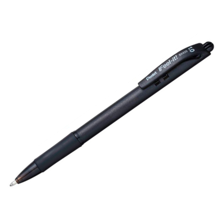 BOLIGRAFO FEEL- IT NEGRO 1.0MM PENTEL BX420-A 120256