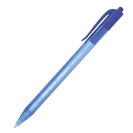 BOLIGRAFO AZUL P/MED. RETR. PAPER MATE KILOMETRICO 1 PIEZA 121077