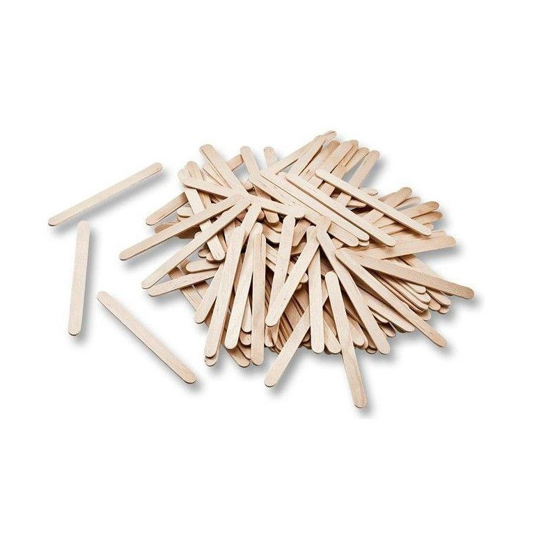 PALITO MADERA PLANO W001 8MM X 11CM COLOR NATURAL PIEZA 109550