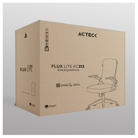 SILLA DE OFICINA ACTECK FLUX LITE EC313 AC-943390