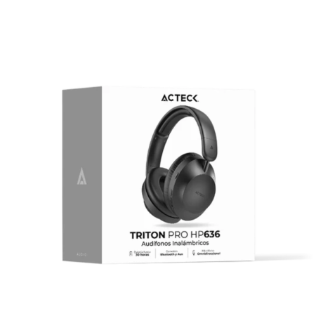 AUDIFONOS HP636 TRITON PRO DIADEMA ACTECK BLUETOOTH