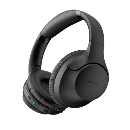 AUDIFONOS HP645 NEGRO DIADEMA ACTECK ZION PLUS BLUETHOOT