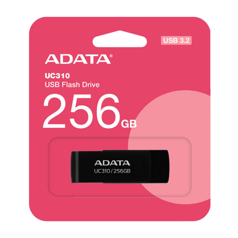 MEMORIA ADATA 256GB UC310 3.2 NEGRO
