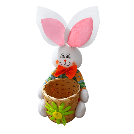 ADORNO CONEJO PASCUA CANASTA VB-20739 159308
