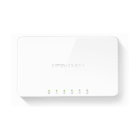 SWITCH MERCUSYS MS105 DE ESCRITORIO 5 PUERTOS 10/100M