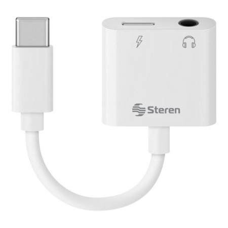 ADAPTADOR USB C A 3.5MM CON CARGA USB-459