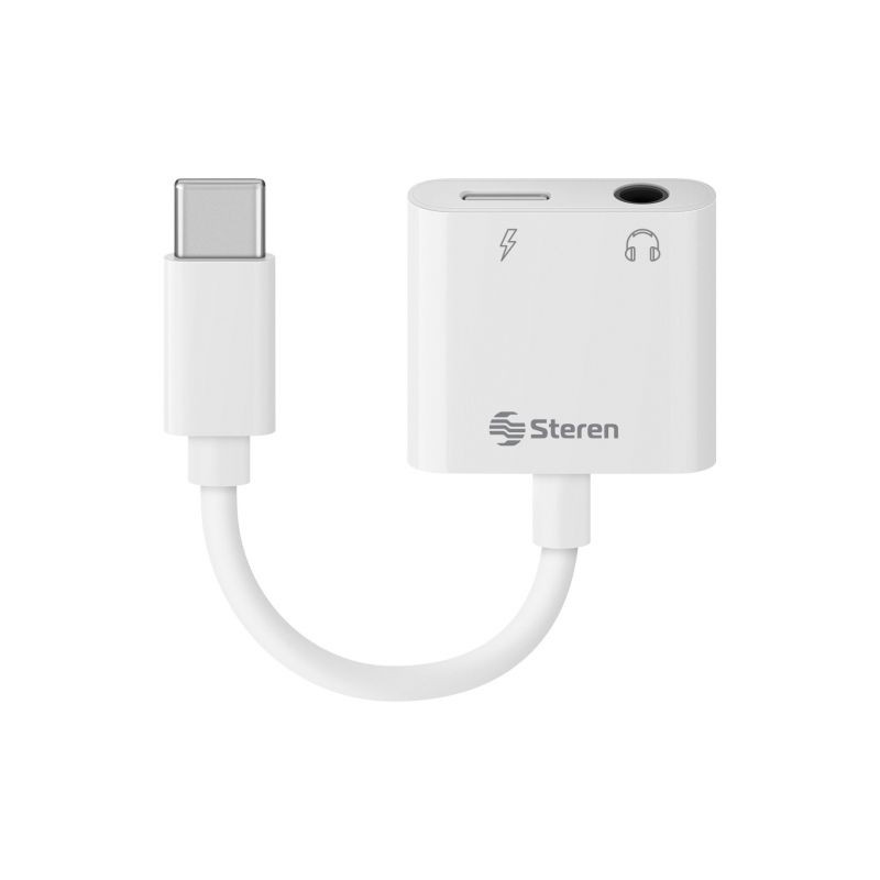 ADAPTADOR USB C A 3.5MM CON CARGA USB-459
