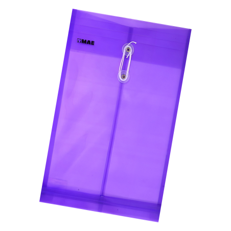SOBRE PROTECTOR C/RONDANA MAE SHFV-MO OFICIO VERTICAL MORADO