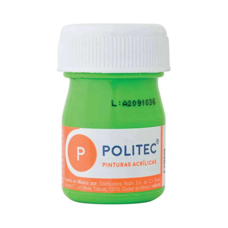 PINTURA ACRILICA POLITEC 20 ML. 345 LIMA 113914