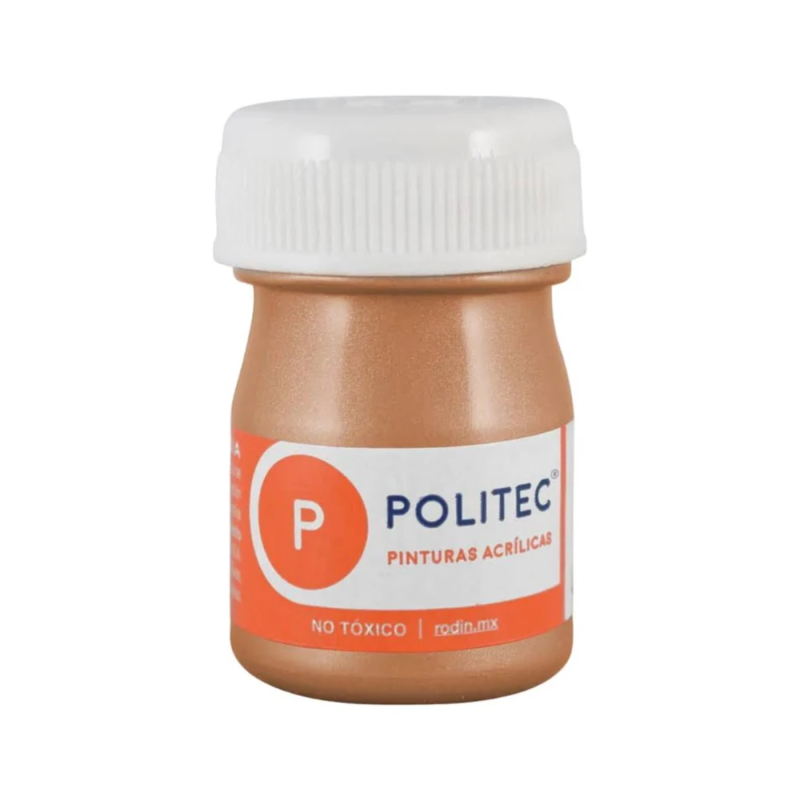 PINTURA ACRILICA POLITEC 20 ML. METALICOS BRONCE 113926