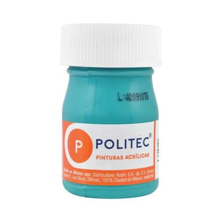 PINTURA ACRILICA POLITEC 20 ML. 324 TURQUESA 113914