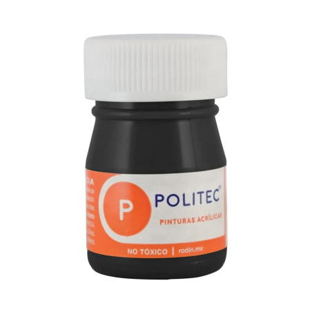 PINTURA ACRILICA POLITEC 20 ML. 302 NEGRO 113914
