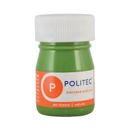 PINTURA ACRILICA POLITEC 20 ML. 328 VERDE HOJA 113914