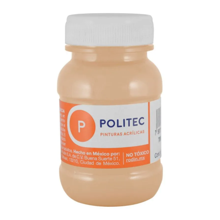 PINTURA ACRILICA POLITEC 100ML COLOR CARNE 113909