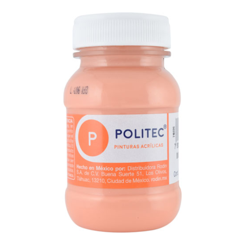 PINTURA ACRILICA POLITEC 100ML DURAZNO 113909