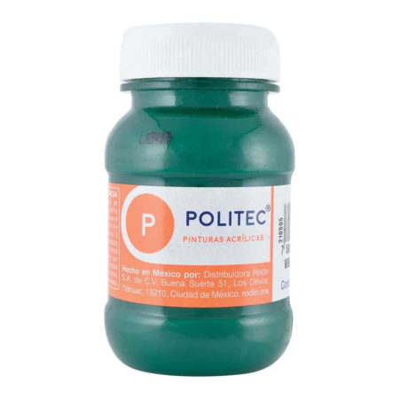 PINTURA ACRILICA POLITEC 100ML COLORES 336 VERDE OLIV 113909