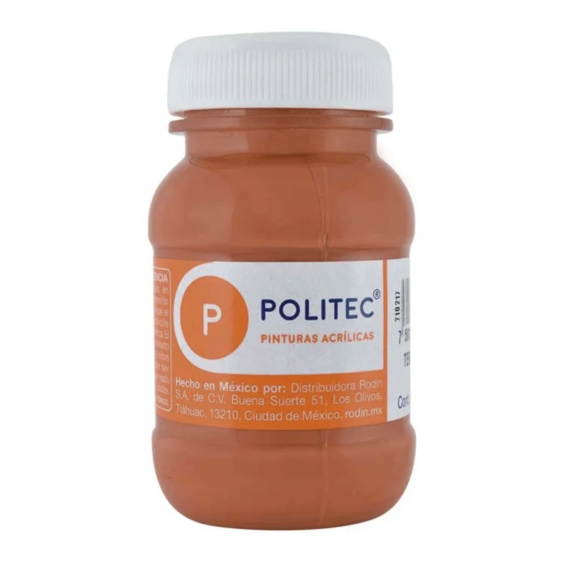 PINTURA ACRILICA POLITEC 100 ML. 340 TERRACOTA 113909