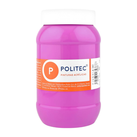 PINTURA ACRILICA POLITEC 500ML COLOR MAGENTA 113910
