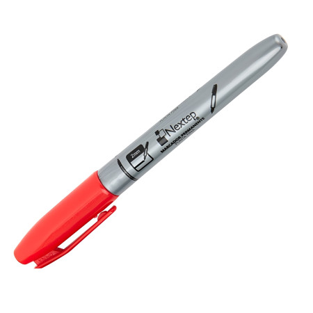 MARCADOR PERMANENTE NEXTEP ROJO PUNTO FINO NE-071