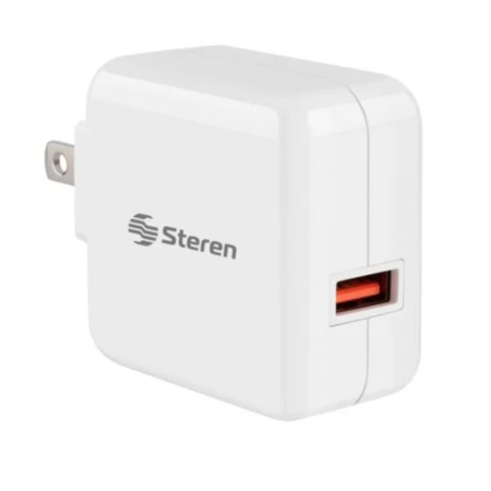 18W CARGADOR USB PARA CASA CON TECNOLOGÍA QC TURBO CHARGE 3.0