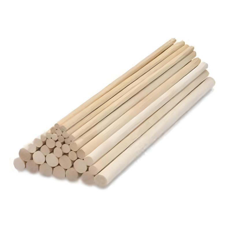 PALITO MADERA CILINDRICO PM3005 5X300MM PIEZA 113474