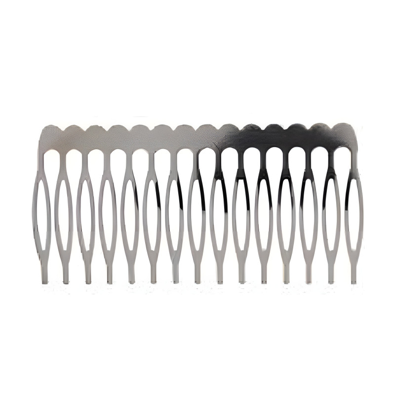DIADEMA/PEINETA METAL 8CM B/6 PZAS FM 1072