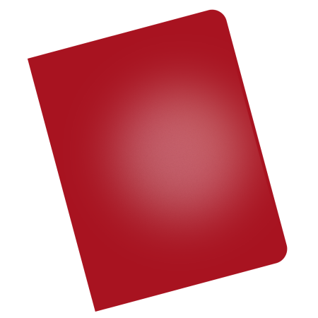 CUBIERTA LISA COLOR ROJA TAMANO CARTA  11675
