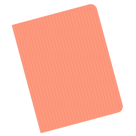 CUBIERTA GBC GBKLASS TRANSP. CARTA NARANJA 011628
