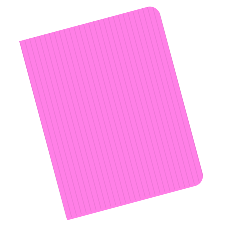 CUBIERTA GBC KLASS TRANSP. CARTA ROSA 011628