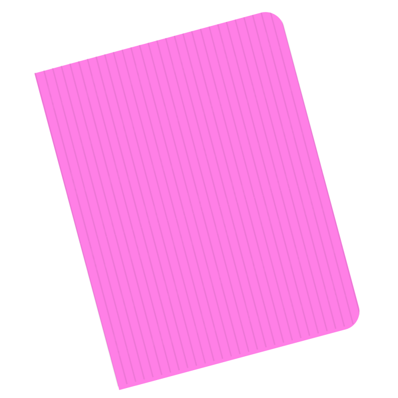 CUBIERTA GBC KLASS TRANSP. CARTA ROSA 011628