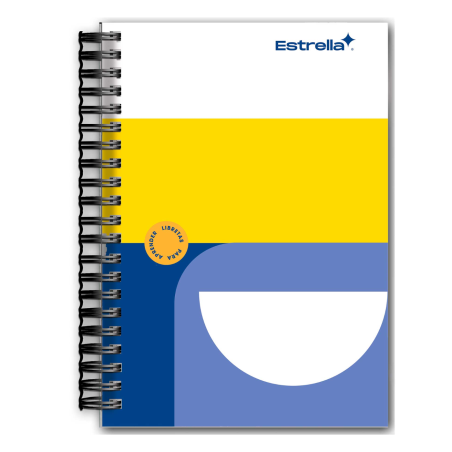 LIBRETA F.F. PASTA DURA ESTRELLA 0608 BOOK 80 H. 38526