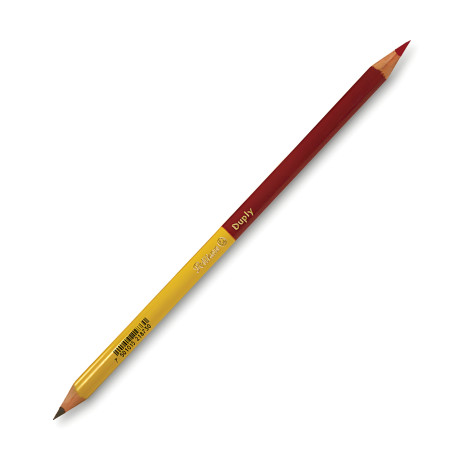 LAPIZ ROJO Y GRAFITO PELIKAN TRIANGULAR DUPLY C/4 16735