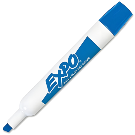 MARCADOR EXPO 83003 AZUL CINCEL PIZARRON C/12
