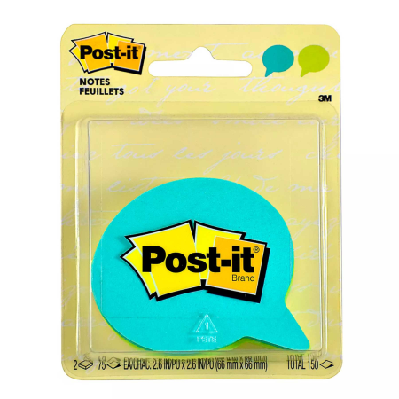 BLOCK POST-IT BURBUJA 2.6 X 2.6"  117393