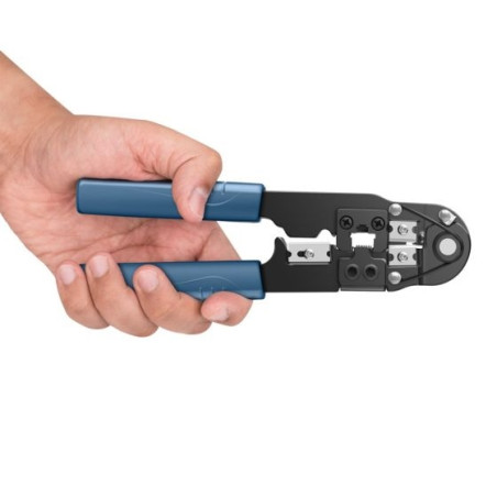 PINZA PONCHADORA STEREN 8 CONTACTOS RJ45 HER-358