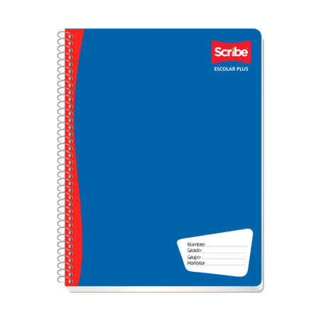 CUADERNO PROF. ESPIRAL SCRIBE 7971 BLANCO 100H ESCOLAR 193444