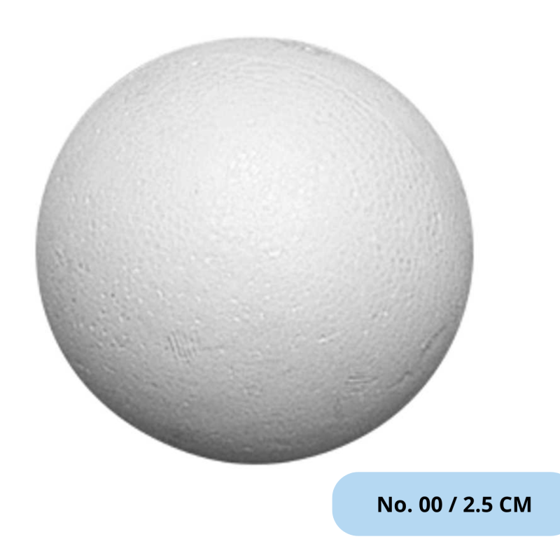 ESFERA UNICEL NAVIEMPAQUES No.00 2.5CM 69102