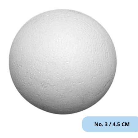 ESFERA UNICEL NAVIEMPAQUES No. 3 4.5 CM 69106