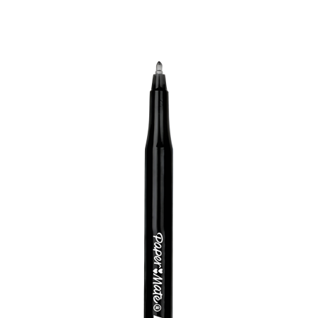 BOLIGRAFO BORRABLE PAPER MATE ERASER MATE C/2 NEGRO 80537