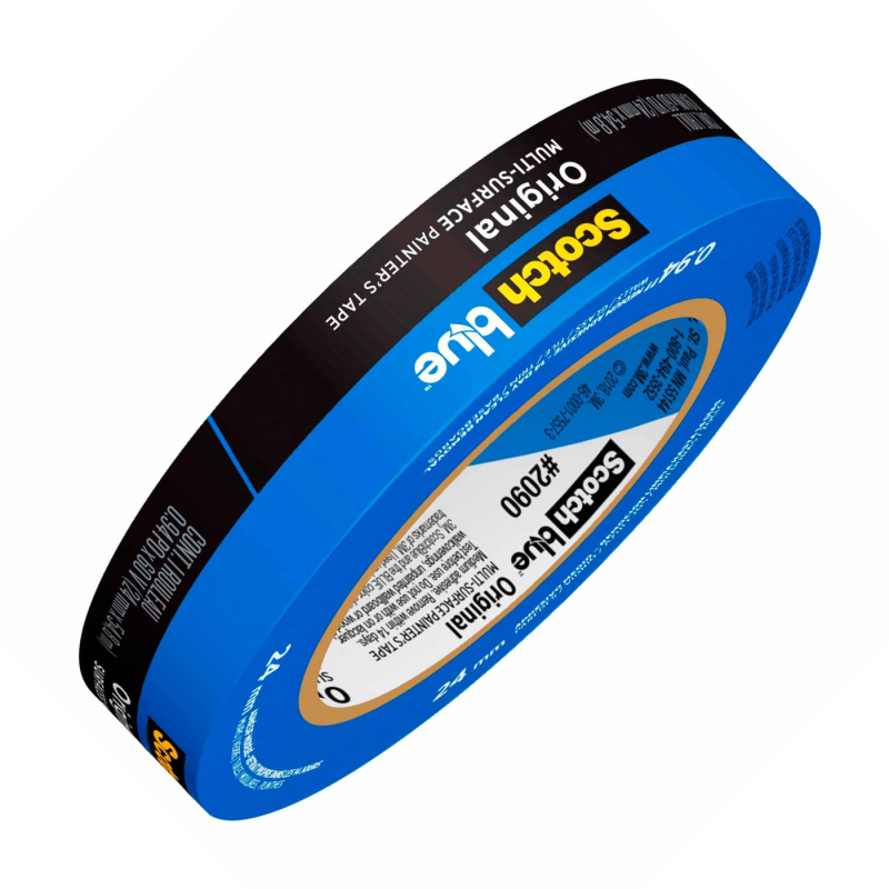 CINTA ADHESIVA MASKING SCOTCH 2090 AZUL 24X50 MTS 32156