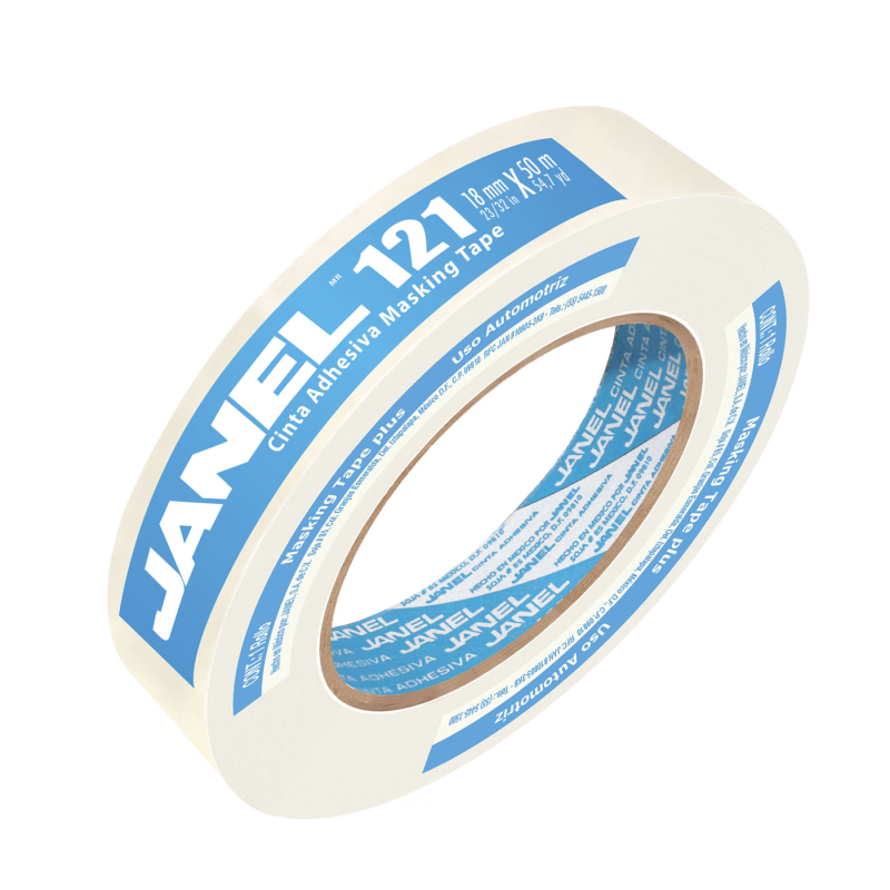 CINTA JANEL 121 MASKING TAPE 121 18X50       032113